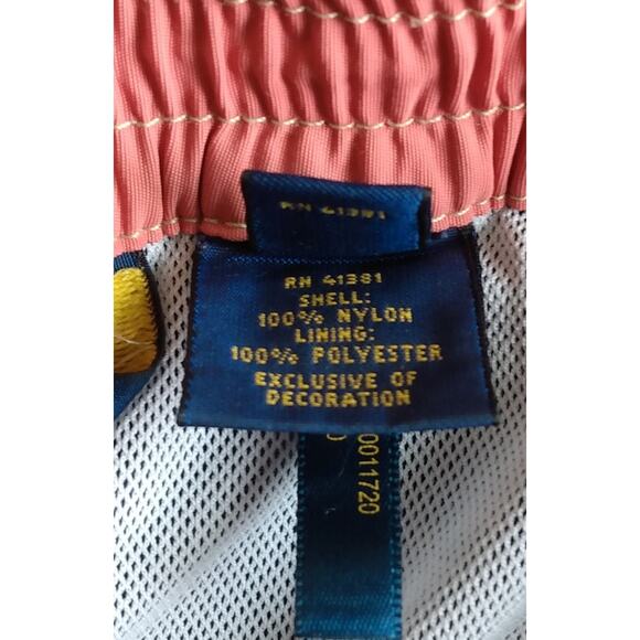 Vintage Polo Ralph Lauren Men's Size XL Blue Swim Suit Trunks Board Shorts - Picture 3 of 9